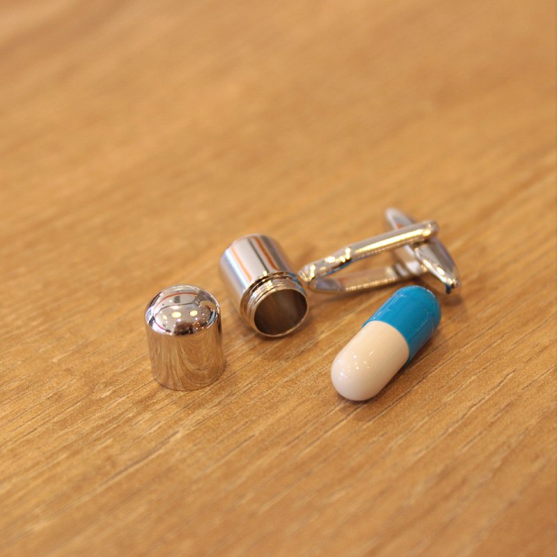 Spy Capsule Cufflinks