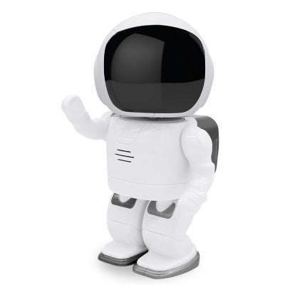 Astronaut Robot Hidden Camera