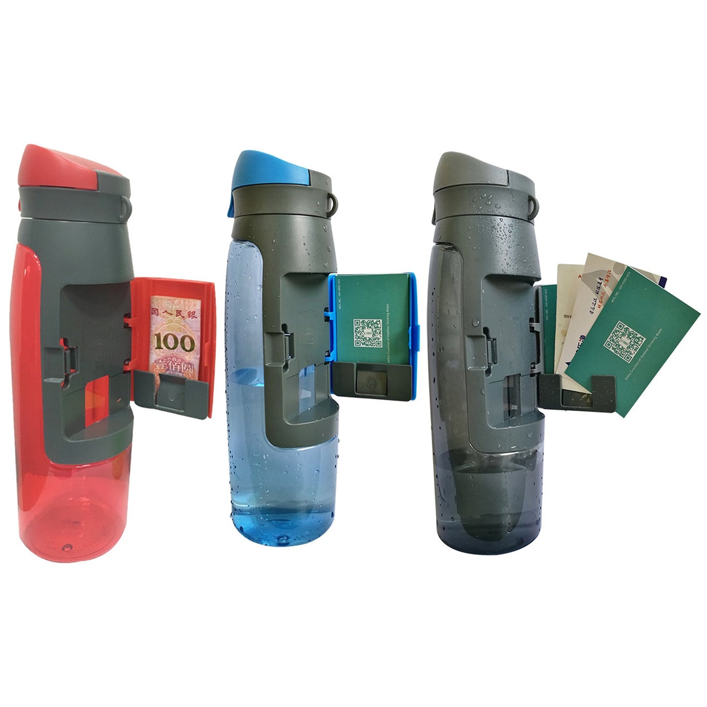 Water Bottle With Secret Compartment